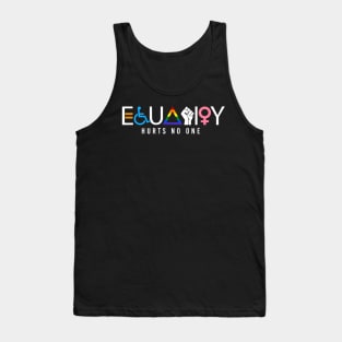 Pride Human Rights Lgbt Equality Hurts No One Tank Top